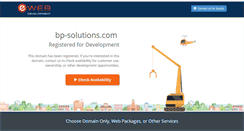 Desktop Screenshot of bp-solutions.com